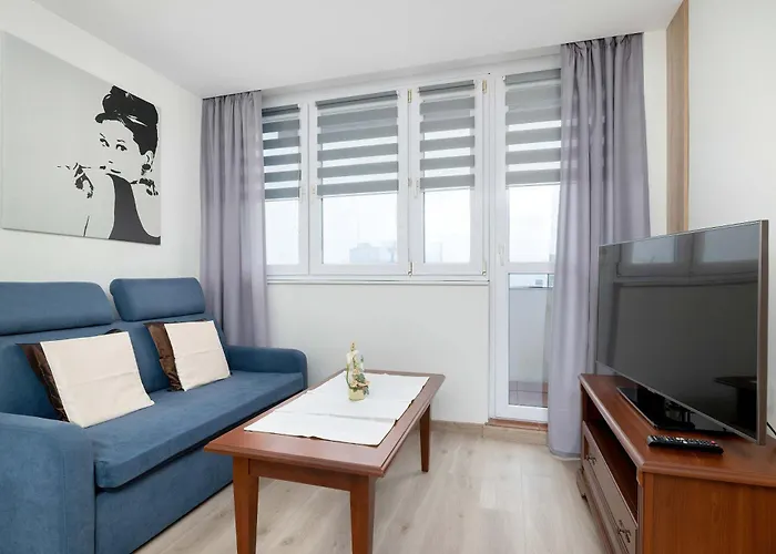 Elegant In Center With Desk And View By Renters * Katowice