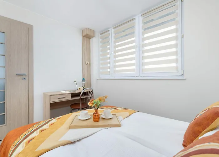 Apartment Elegant In Center With Desk And View By Renters Katowice